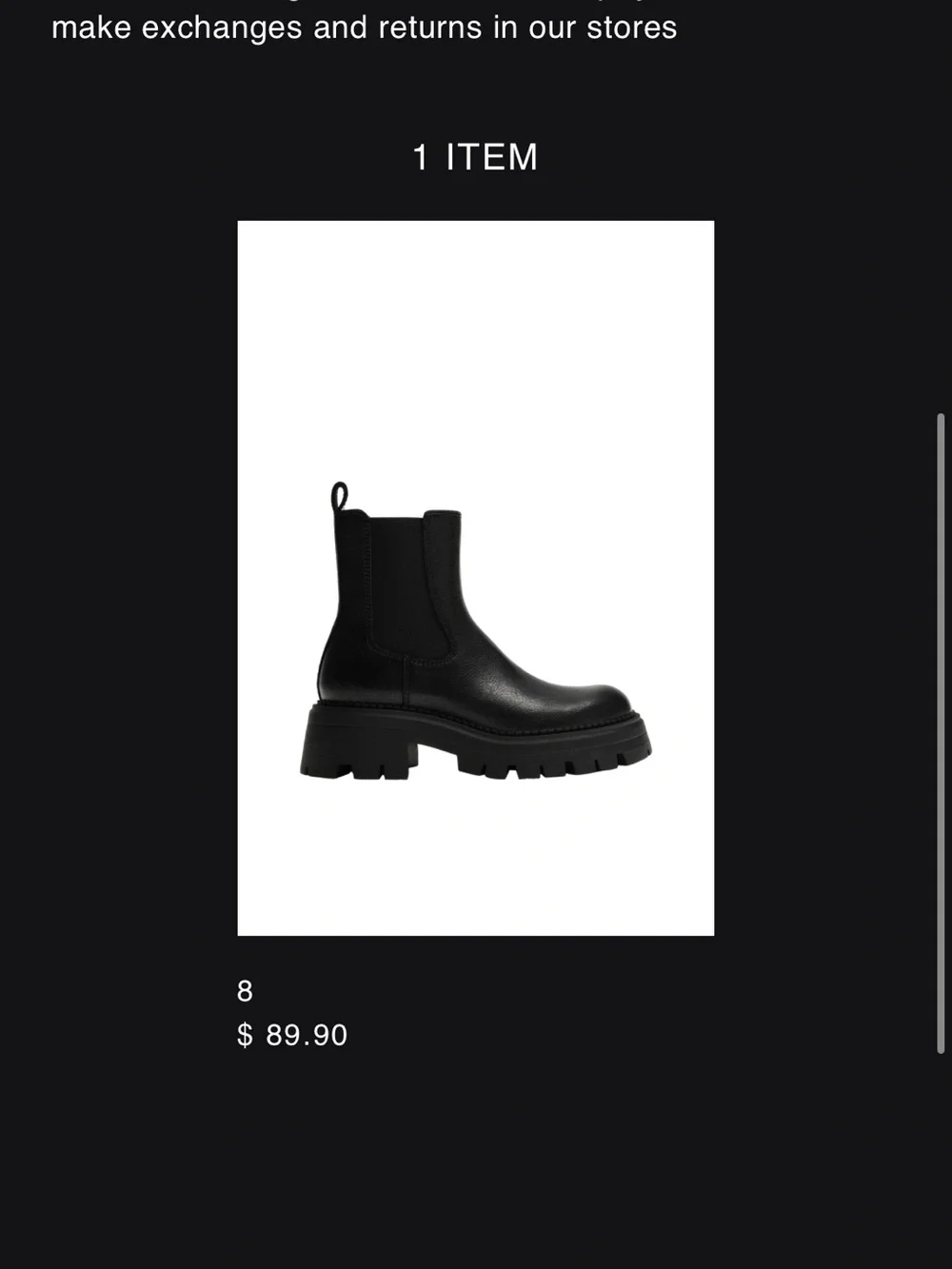 Men's Black Chelsea Lug Boots - Smooth Leather